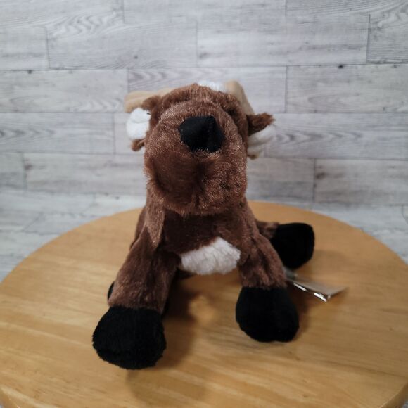 Ganz Webkinz Reindeer 9" Plush Stuffed Animal Retired Hang Tag Brown - Picture 2 of 12